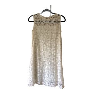 GU White Lace Mini dress